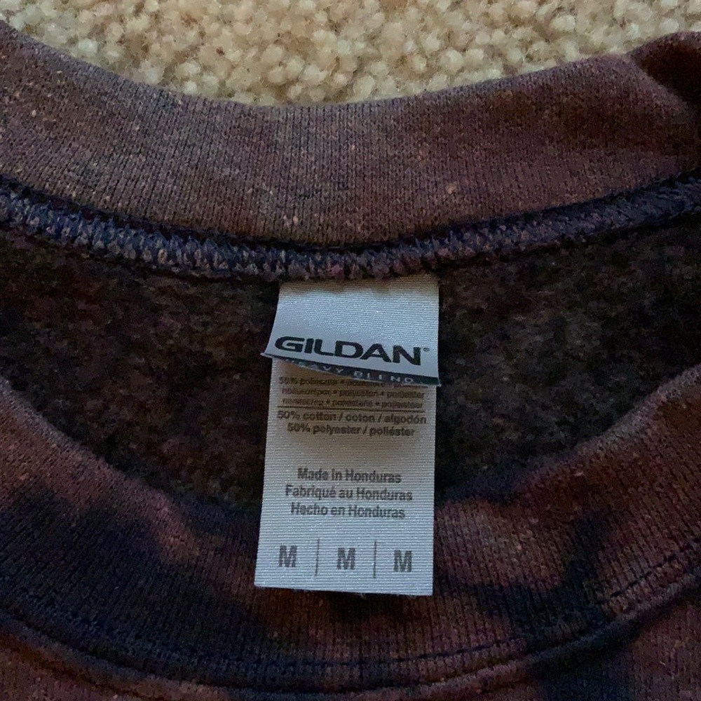 CUSTOM MADE Acid Wash Penn State Crewneck - Picture 3 of 3